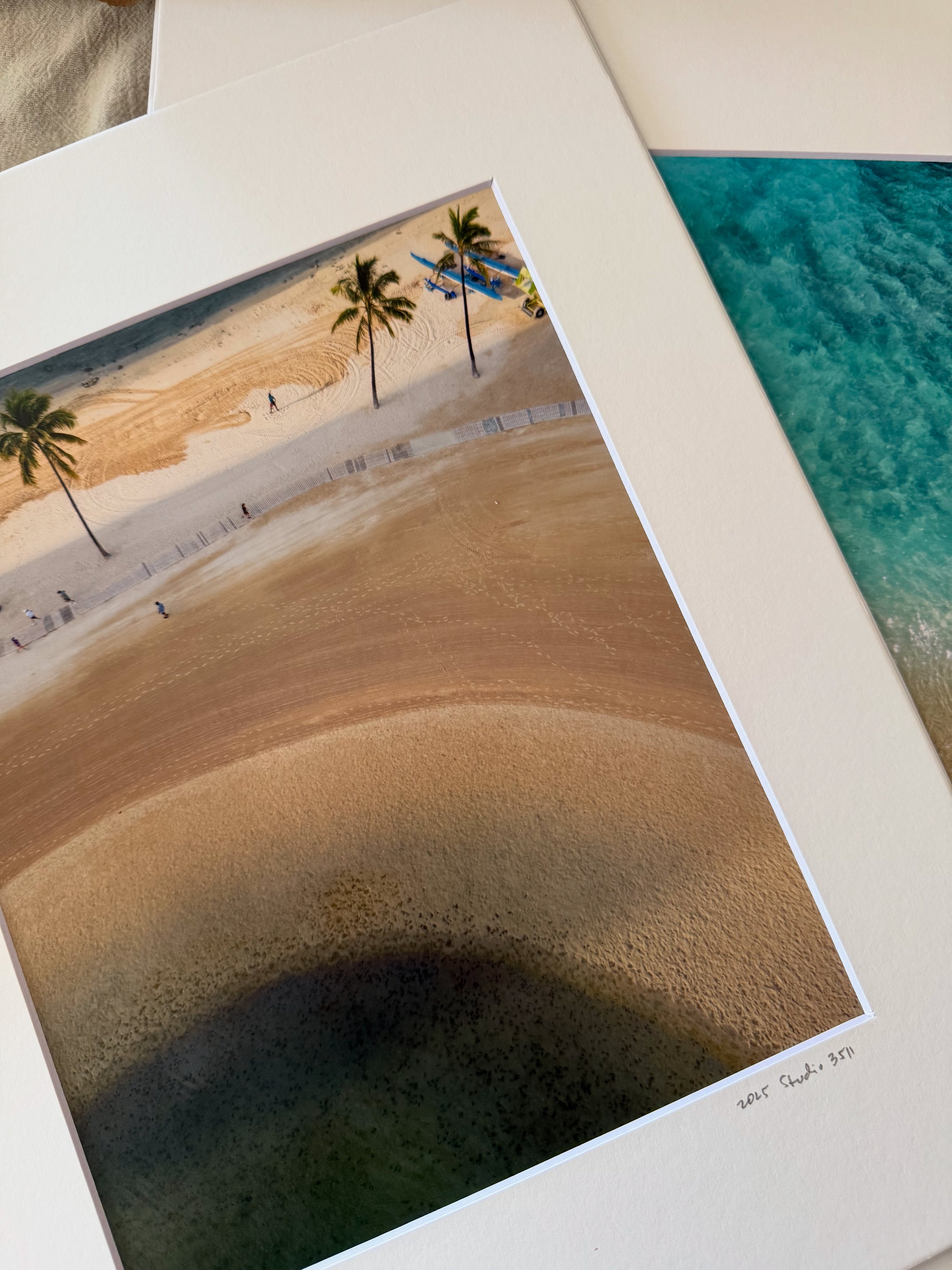 11x14 white matte with 8x10 image (one)